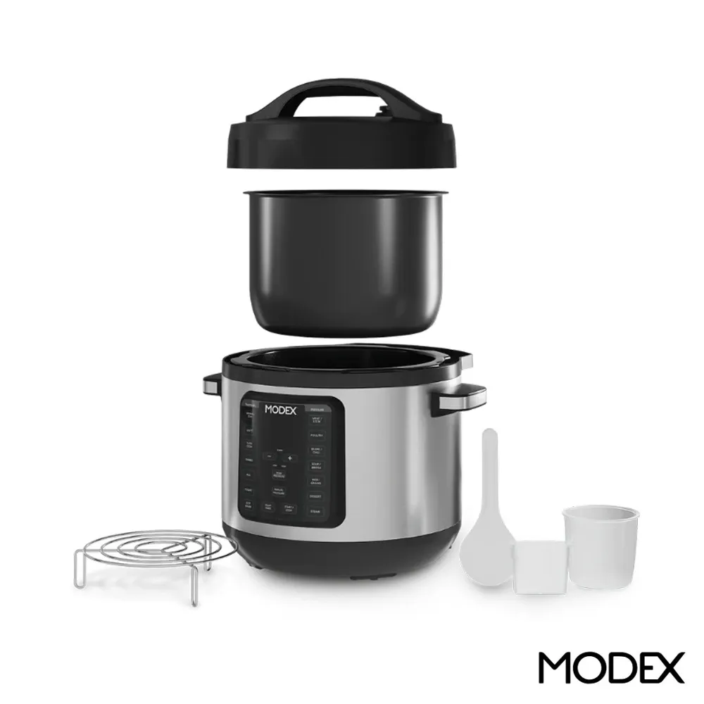 خرید زودپز برقی 8 لیتر مودکس چند کاره PC9235 ظرفیت 1200 وات